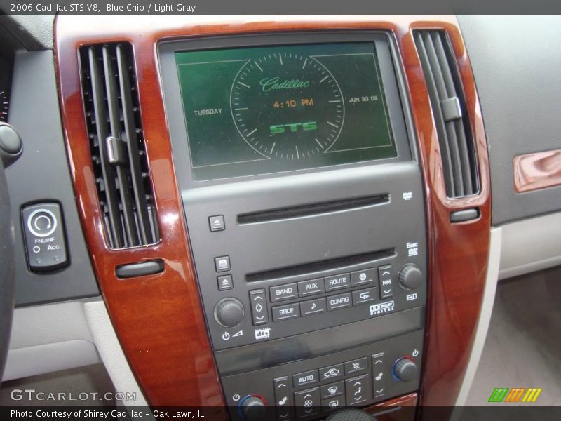 Blue Chip / Light Gray 2006 Cadillac STS V8