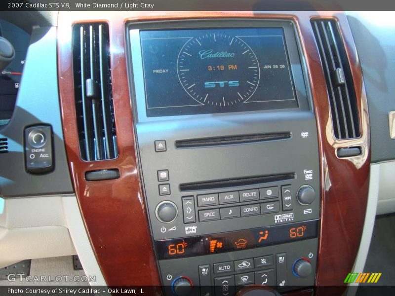 White Diamond / Light Gray 2007 Cadillac STS V8