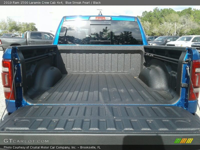 Blue Streak Pearl / Black 2019 Ram 1500 Laramie Crew Cab 4x4