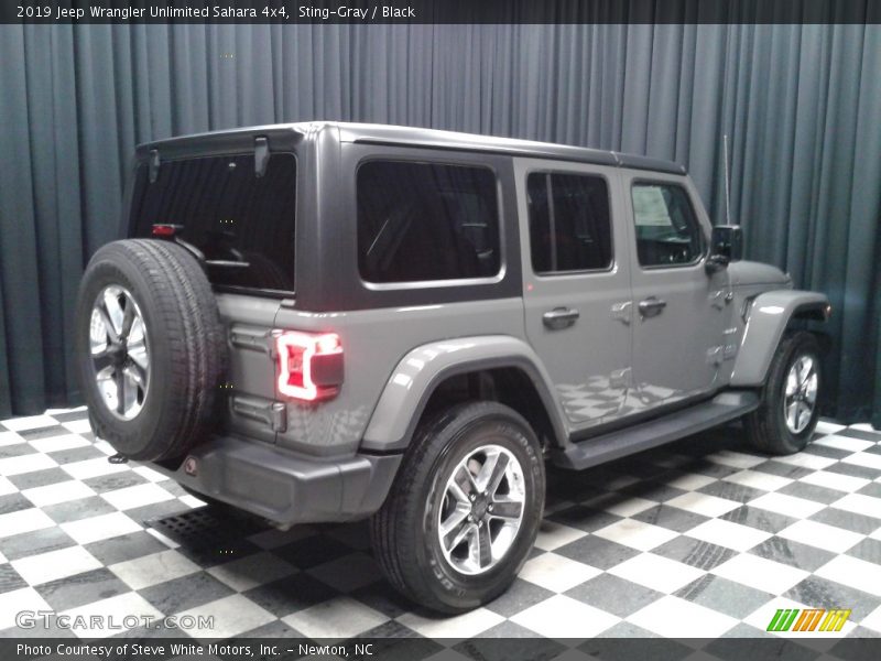 Sting-Gray / Black 2019 Jeep Wrangler Unlimited Sahara 4x4