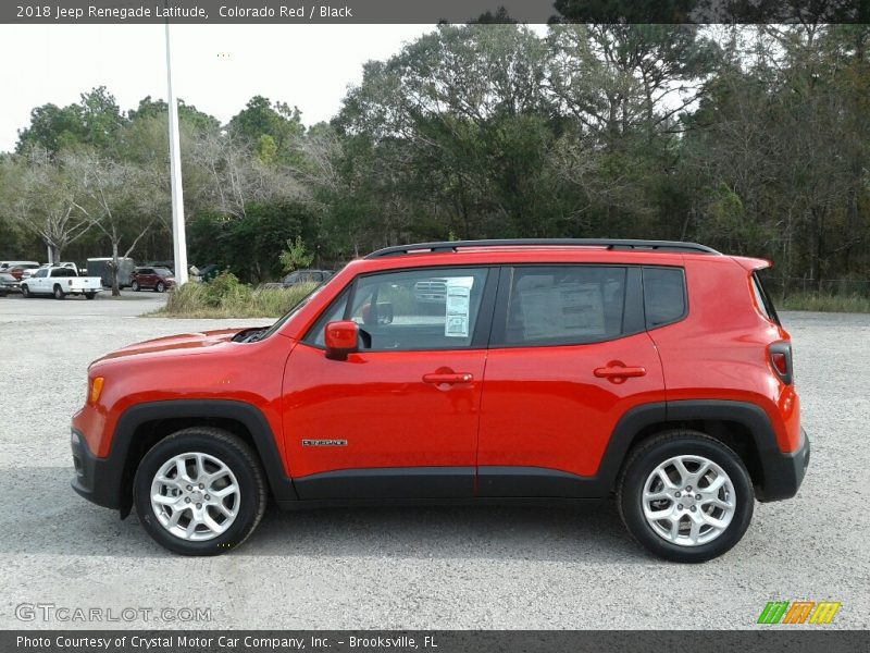 Colorado Red / Black 2018 Jeep Renegade Latitude