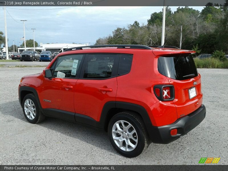 Colorado Red / Black 2018 Jeep Renegade Latitude