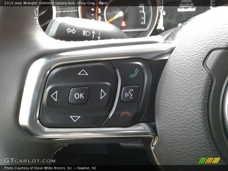 Sting-Gray / Black 2019 Jeep Wrangler Unlimited Sahara 4x4