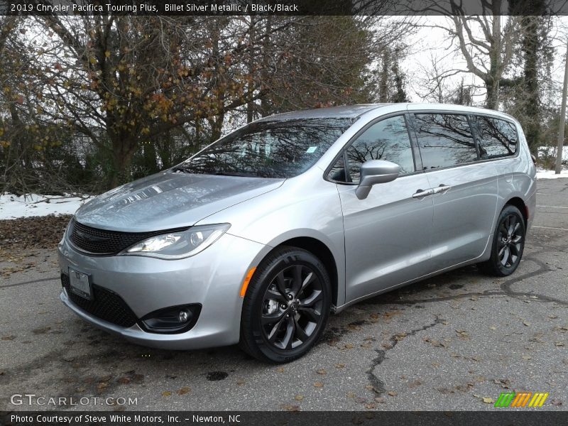 Billet Silver Metallic / Black/Black 2019 Chrysler Pacifica Touring Plus