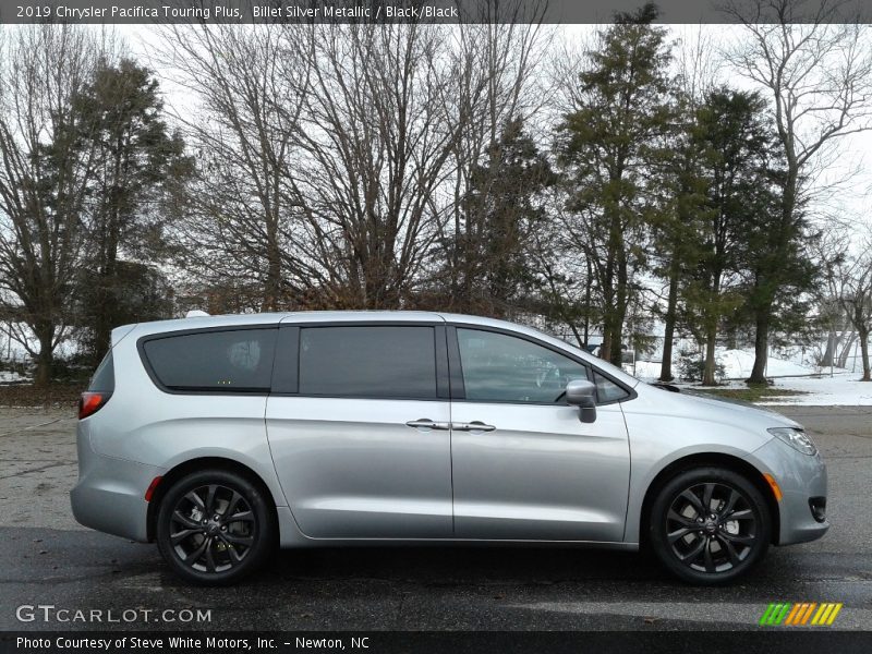 Billet Silver Metallic / Black/Black 2019 Chrysler Pacifica Touring Plus