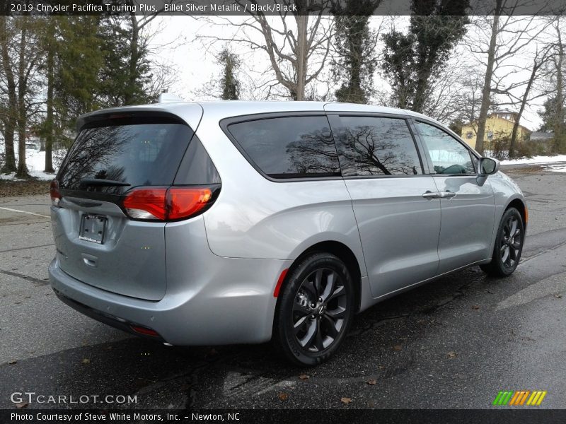 Billet Silver Metallic / Black/Black 2019 Chrysler Pacifica Touring Plus