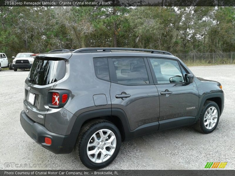 Granite Crystal Metallic / Black 2018 Jeep Renegade Latitude