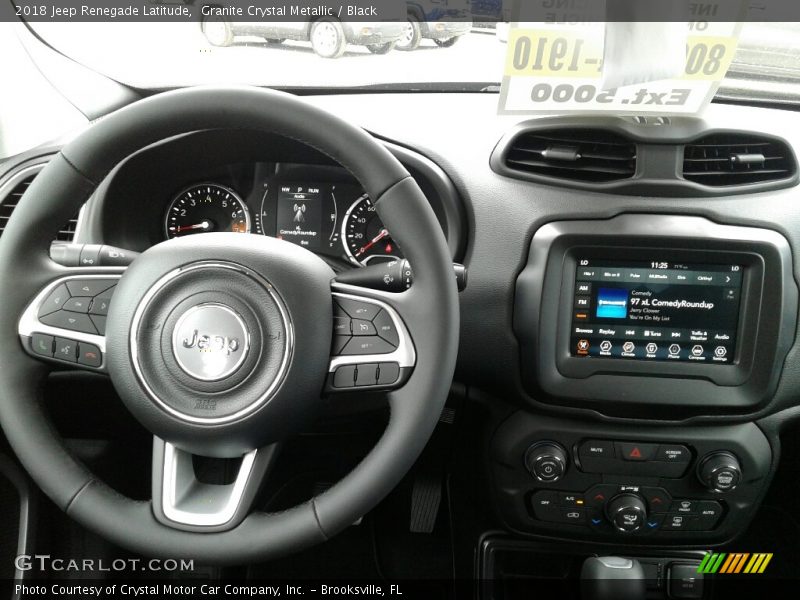 Granite Crystal Metallic / Black 2018 Jeep Renegade Latitude