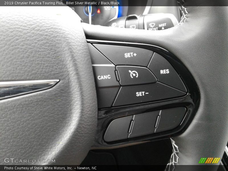Billet Silver Metallic / Black/Black 2019 Chrysler Pacifica Touring Plus