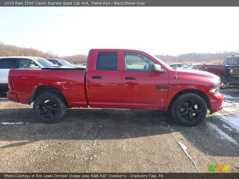 Flame Red / Black/Diesel Gray 2019 Ram 1500 Classic Express Quad Cab 4x4