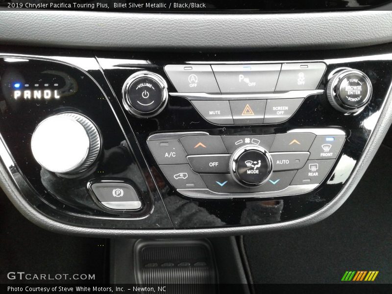 Billet Silver Metallic / Black/Black 2019 Chrysler Pacifica Touring Plus