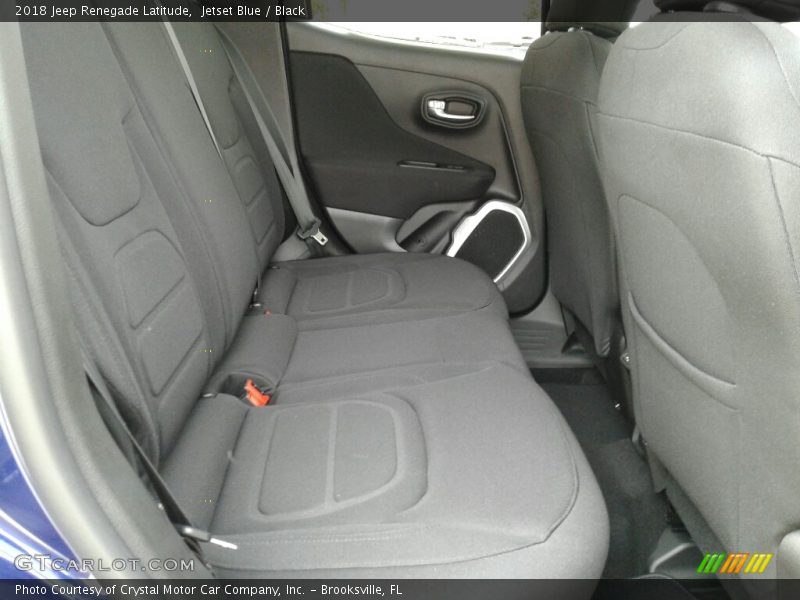 Jetset Blue / Black 2018 Jeep Renegade Latitude