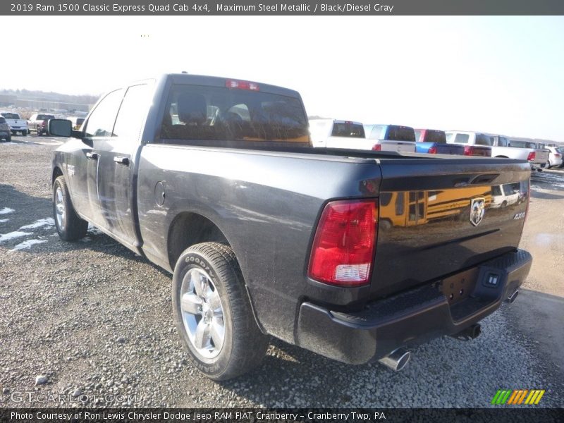 Maximum Steel Metallic / Black/Diesel Gray 2019 Ram 1500 Classic Express Quad Cab 4x4