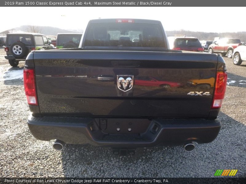 Maximum Steel Metallic / Black/Diesel Gray 2019 Ram 1500 Classic Express Quad Cab 4x4