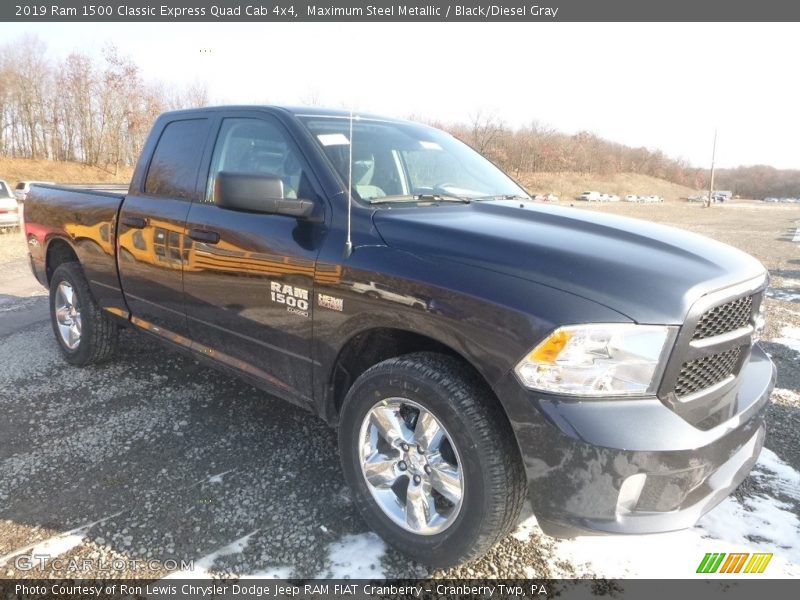 Maximum Steel Metallic / Black/Diesel Gray 2019 Ram 1500 Classic Express Quad Cab 4x4