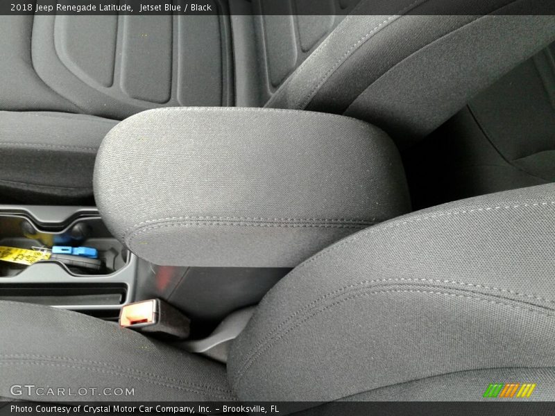 Jetset Blue / Black 2018 Jeep Renegade Latitude
