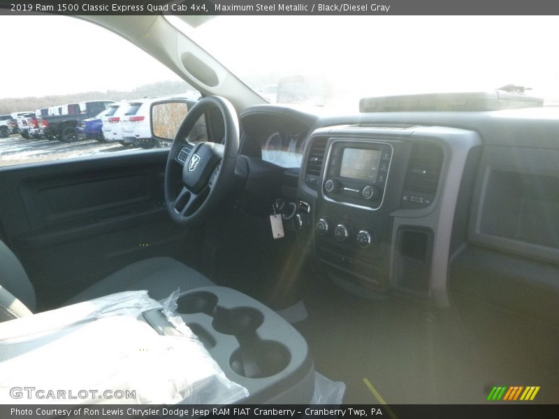 Maximum Steel Metallic / Black/Diesel Gray 2019 Ram 1500 Classic Express Quad Cab 4x4