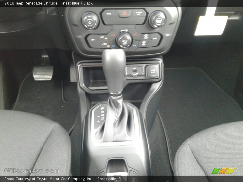 Jetset Blue / Black 2018 Jeep Renegade Latitude