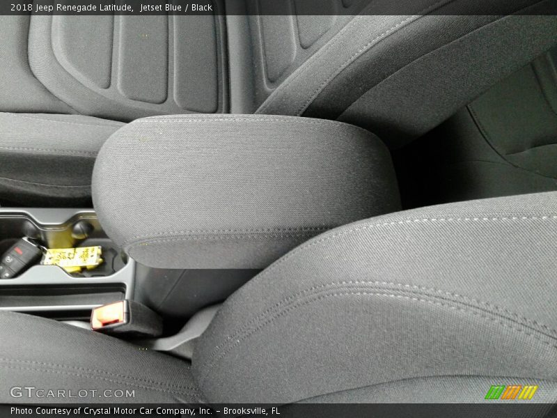 Jetset Blue / Black 2018 Jeep Renegade Latitude