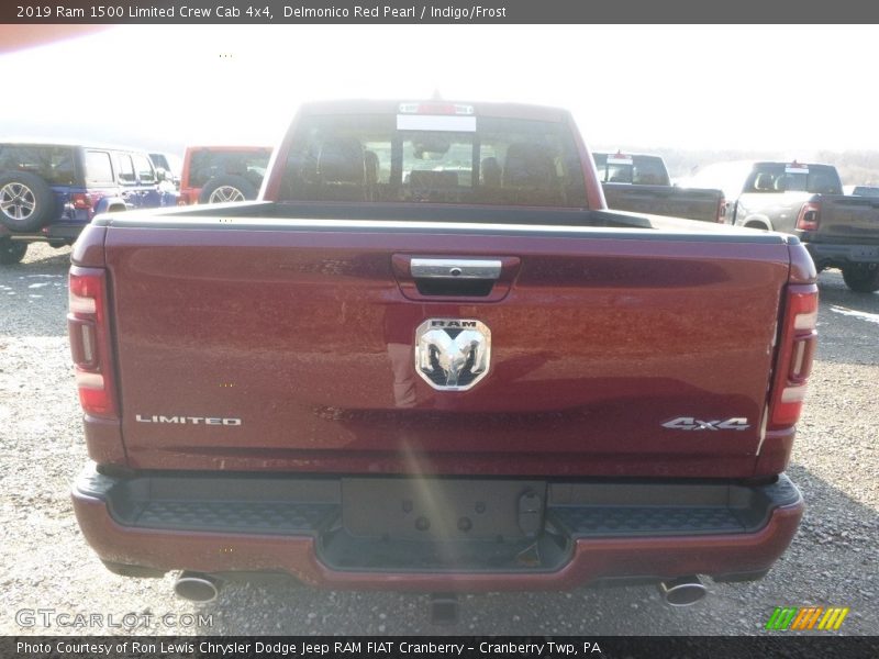 Delmonico Red Pearl / Indigo/Frost 2019 Ram 1500 Limited Crew Cab 4x4