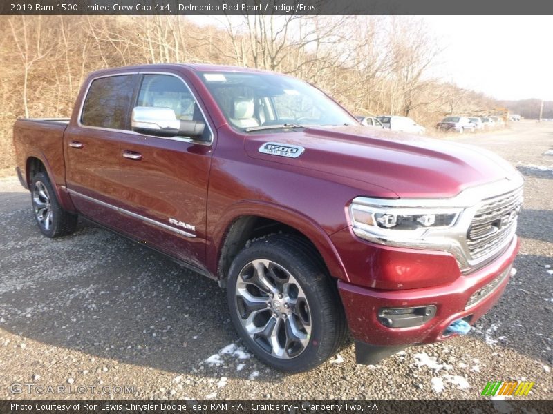 Delmonico Red Pearl / Indigo/Frost 2019 Ram 1500 Limited Crew Cab 4x4