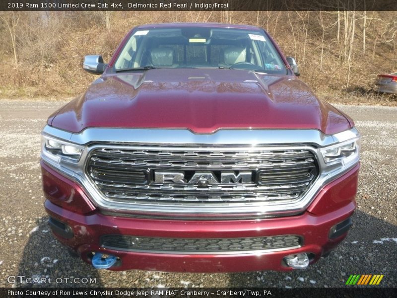 Delmonico Red Pearl / Indigo/Frost 2019 Ram 1500 Limited Crew Cab 4x4