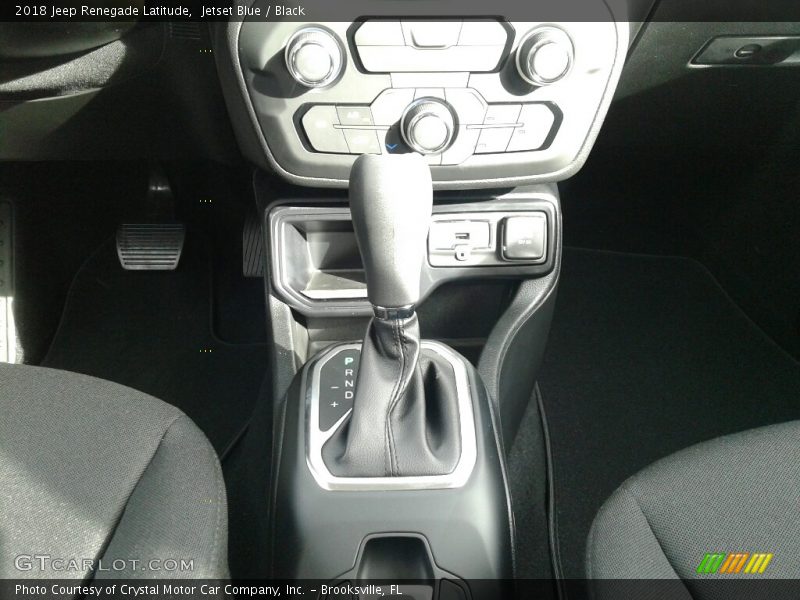 Jetset Blue / Black 2018 Jeep Renegade Latitude