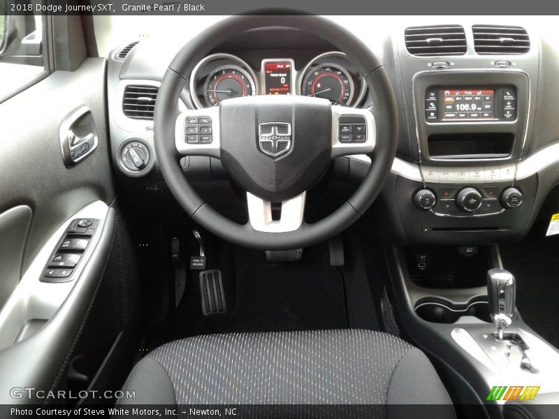 Granite Pearl / Black 2018 Dodge Journey SXT