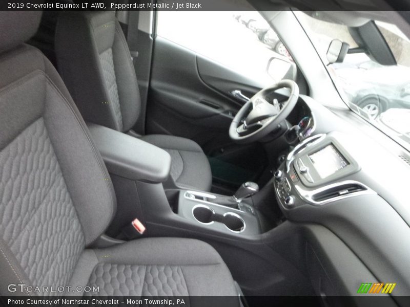 Pepperdust Metallic / Jet Black 2019 Chevrolet Equinox LT AWD
