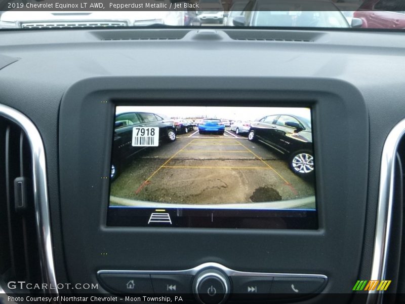 Pepperdust Metallic / Jet Black 2019 Chevrolet Equinox LT AWD
