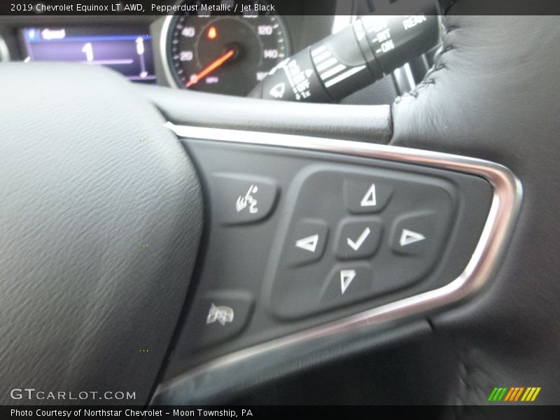 Pepperdust Metallic / Jet Black 2019 Chevrolet Equinox LT AWD