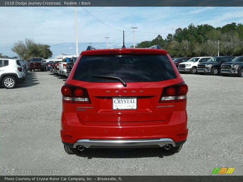 Redline / Black 2018 Dodge Journey Crossroad