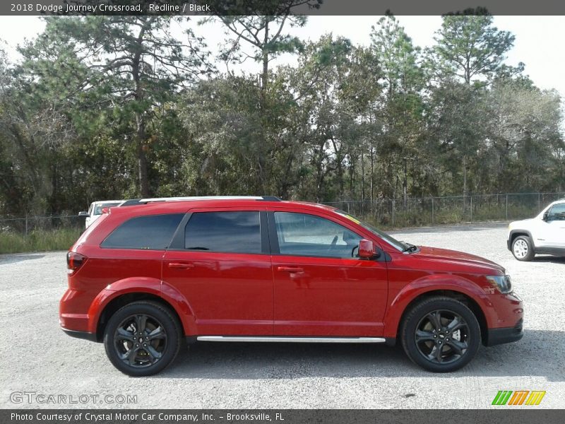 Redline / Black 2018 Dodge Journey Crossroad