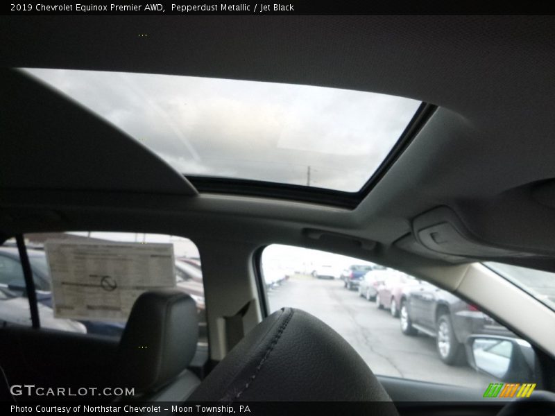 Pepperdust Metallic / Jet Black 2019 Chevrolet Equinox Premier AWD