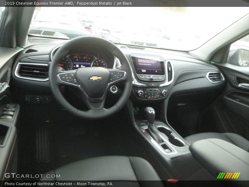 Pepperdust Metallic / Jet Black 2019 Chevrolet Equinox Premier AWD