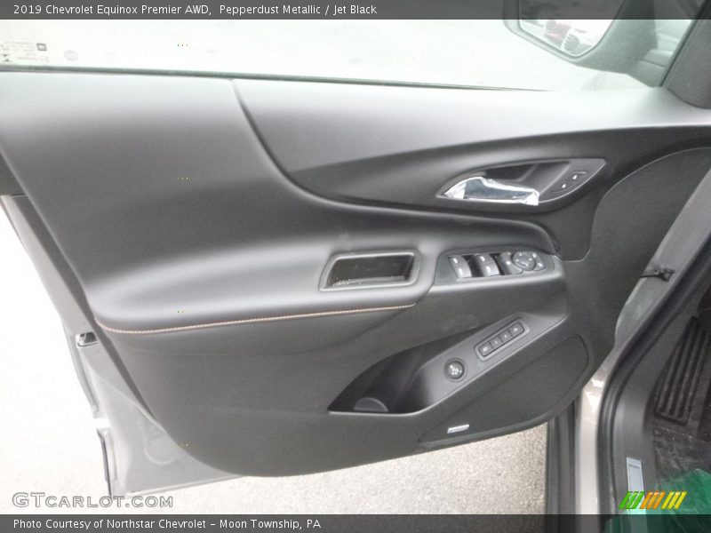 Pepperdust Metallic / Jet Black 2019 Chevrolet Equinox Premier AWD