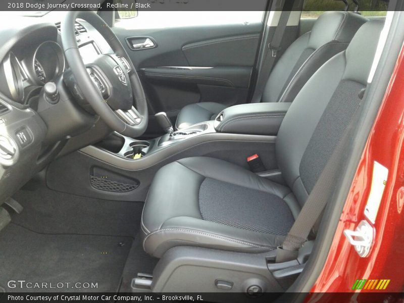 Redline / Black 2018 Dodge Journey Crossroad
