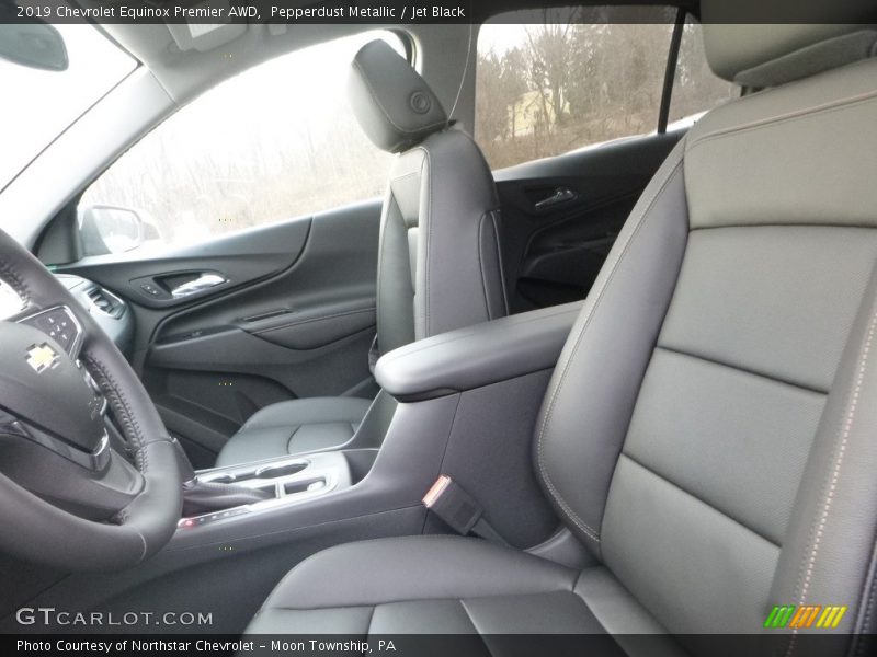 Pepperdust Metallic / Jet Black 2019 Chevrolet Equinox Premier AWD