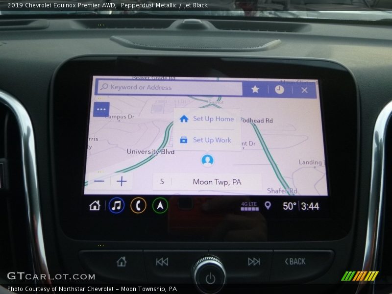 Pepperdust Metallic / Jet Black 2019 Chevrolet Equinox Premier AWD
