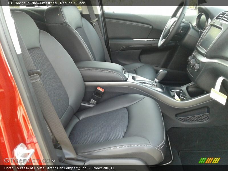 Redline / Black 2018 Dodge Journey Crossroad