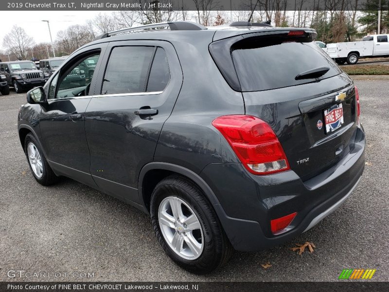 Nightfall Gray Metallic / Jet Black 2019 Chevrolet Trax LT