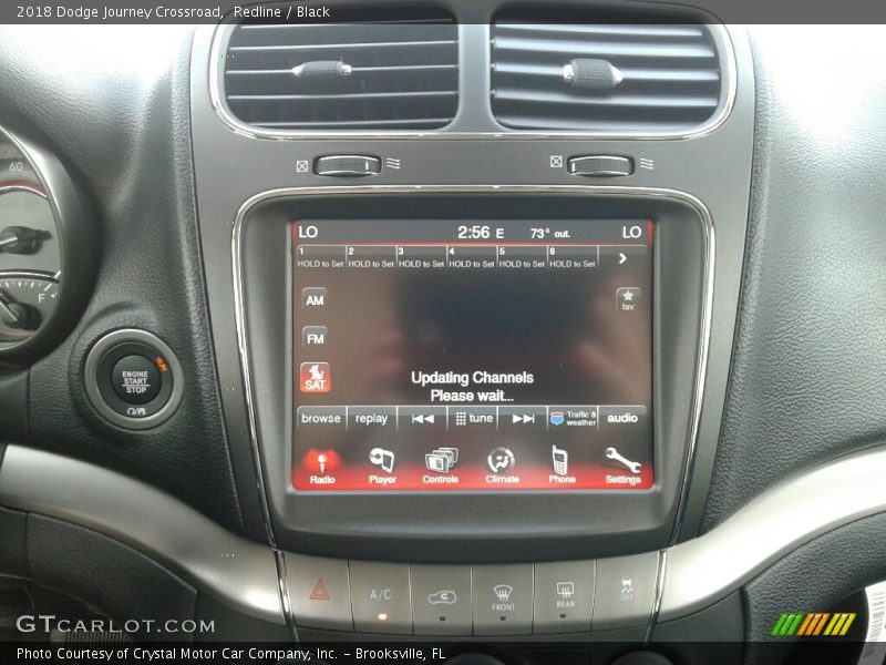 Redline / Black 2018 Dodge Journey Crossroad