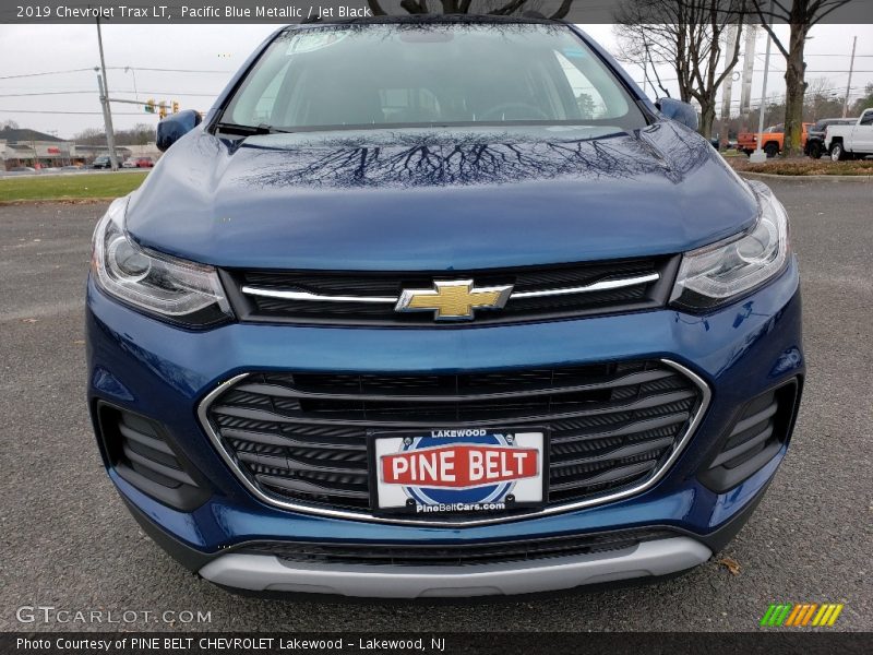 Pacific Blue Metallic / Jet Black 2019 Chevrolet Trax LT