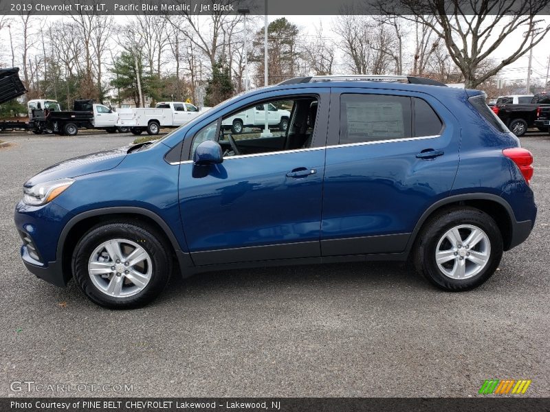 Pacific Blue Metallic / Jet Black 2019 Chevrolet Trax LT