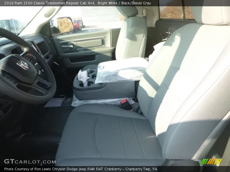 Bright White / Black/Diesel Gray 2019 Ram 1500 Classic Tradesman Regular Cab 4x4