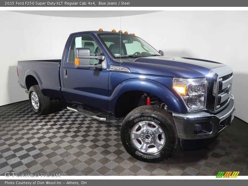 Blue Jeans / Steel 2015 Ford F250 Super Duty XLT Regular Cab 4x4