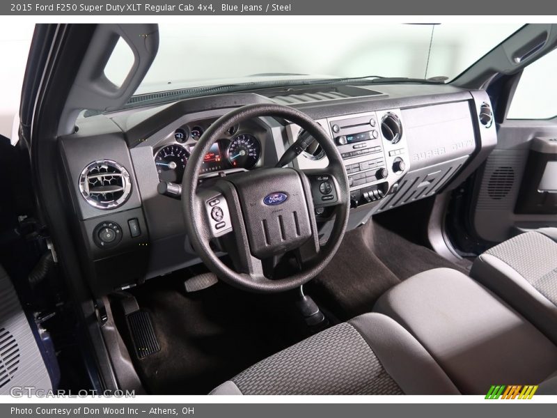 Blue Jeans / Steel 2015 Ford F250 Super Duty XLT Regular Cab 4x4
