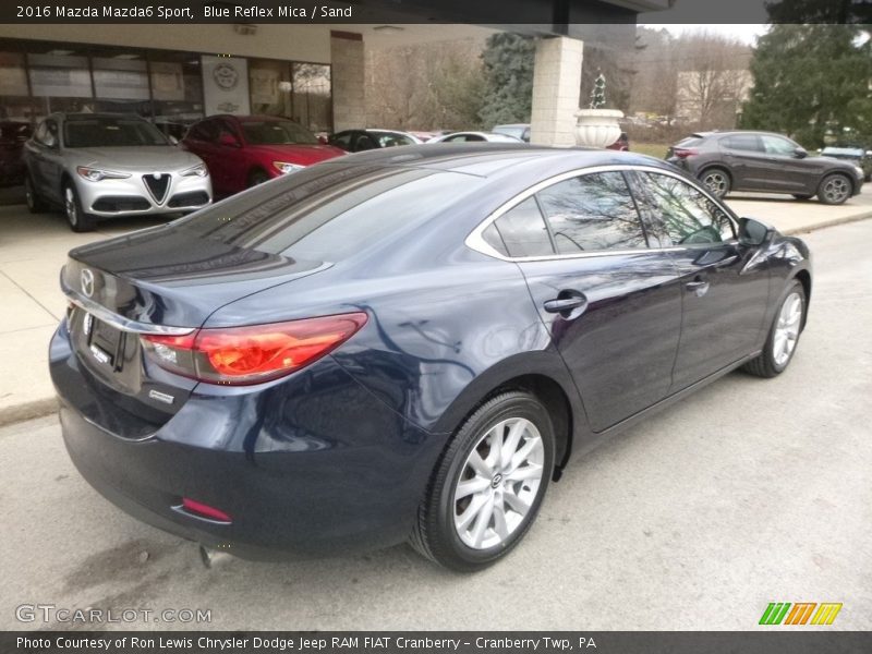 Blue Reflex Mica / Sand 2016 Mazda Mazda6 Sport