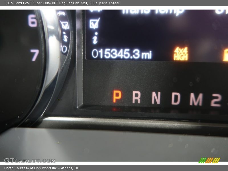Blue Jeans / Steel 2015 Ford F250 Super Duty XLT Regular Cab 4x4