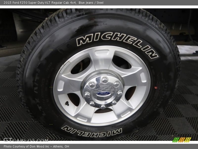 Blue Jeans / Steel 2015 Ford F250 Super Duty XLT Regular Cab 4x4